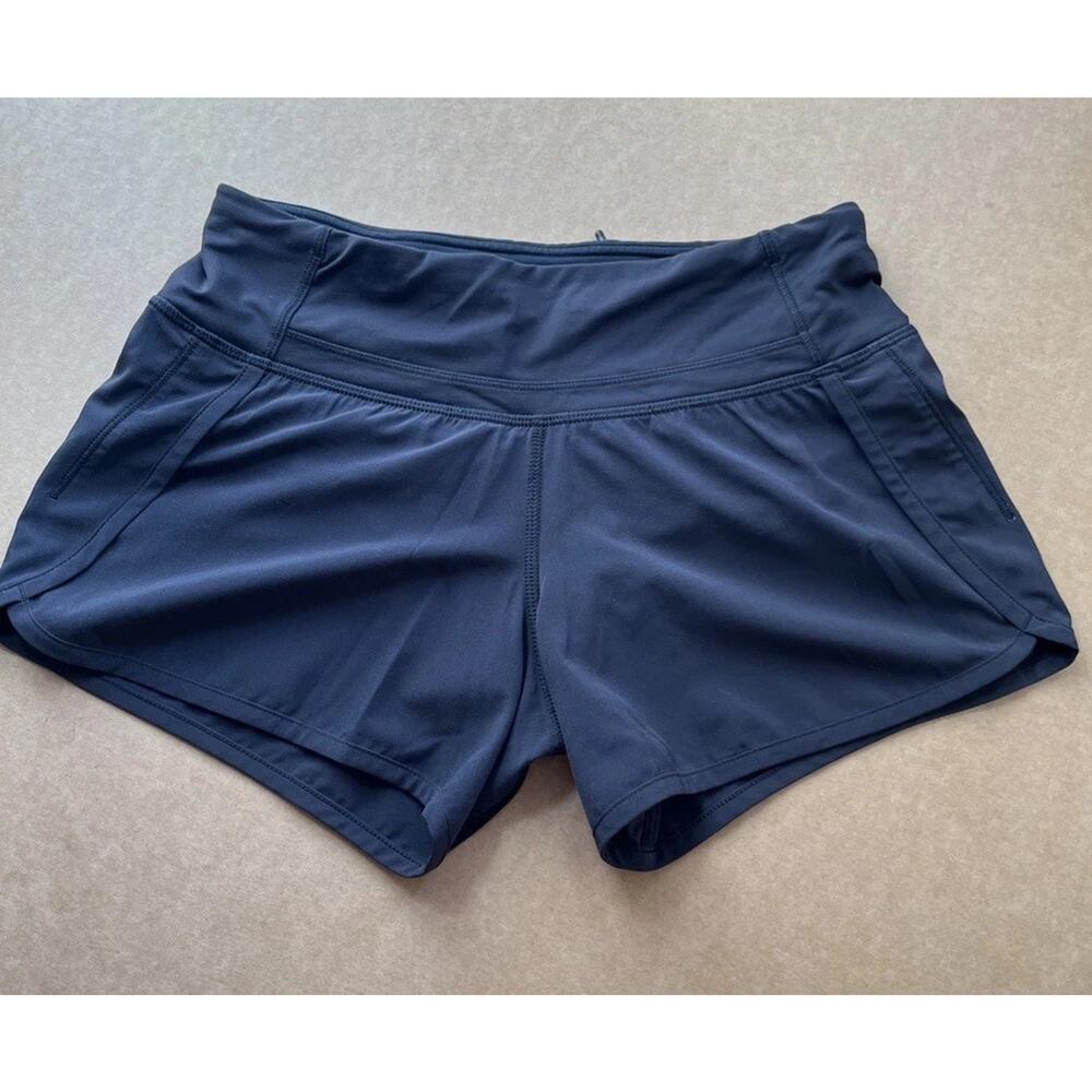 Lululemon Speed Up Short 4” Low Rise Lined Black Size 2 - Picture 10 of 11